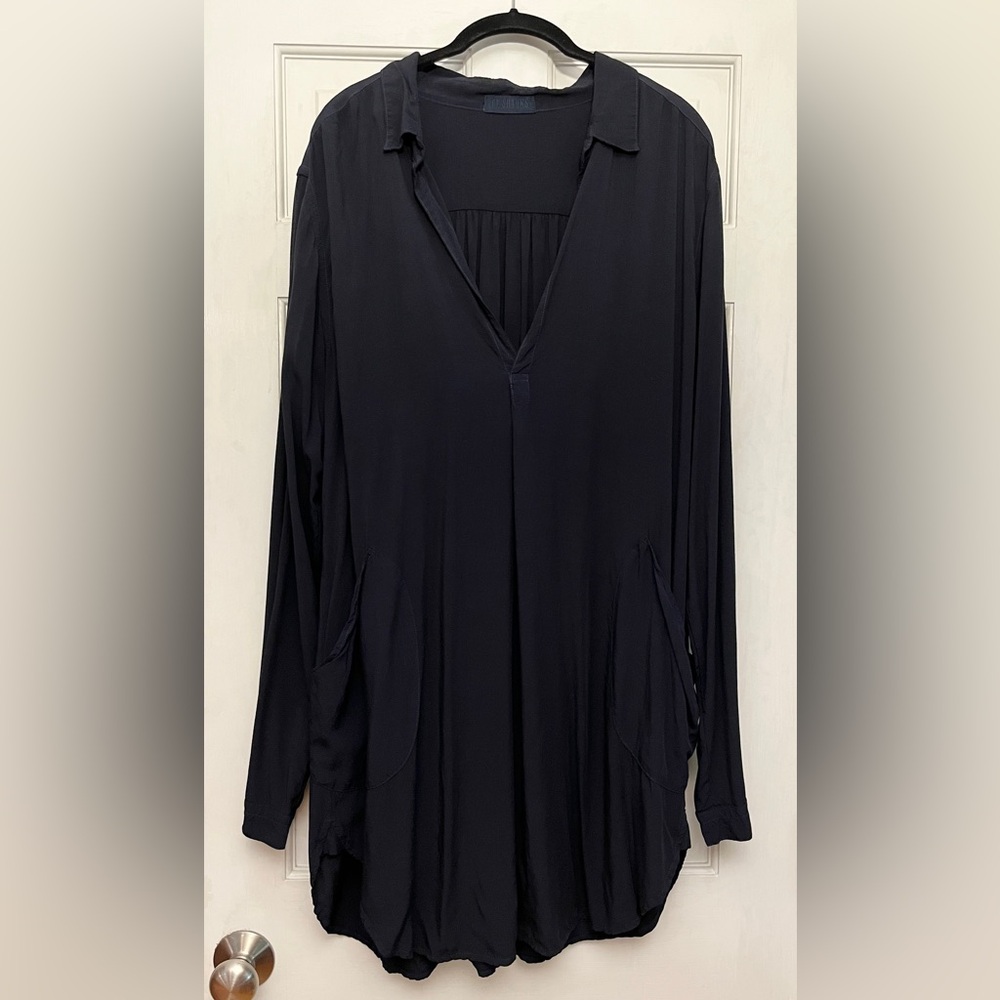 SOLD CP Shades Navy Teton Tunic